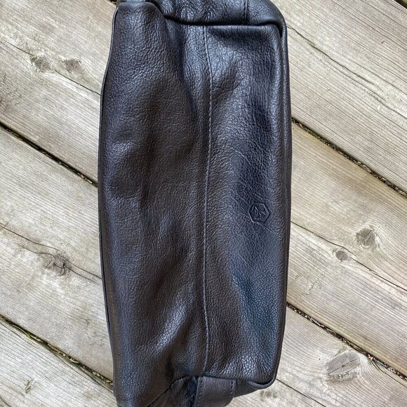 Vintage In Pell Italy Leather Bag Black - Picture 2 of 6